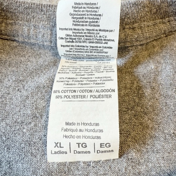 I'm Only Talking To My Dog Today T Shirt Short Sleeve Gray Size XL - Picture 4 of 7